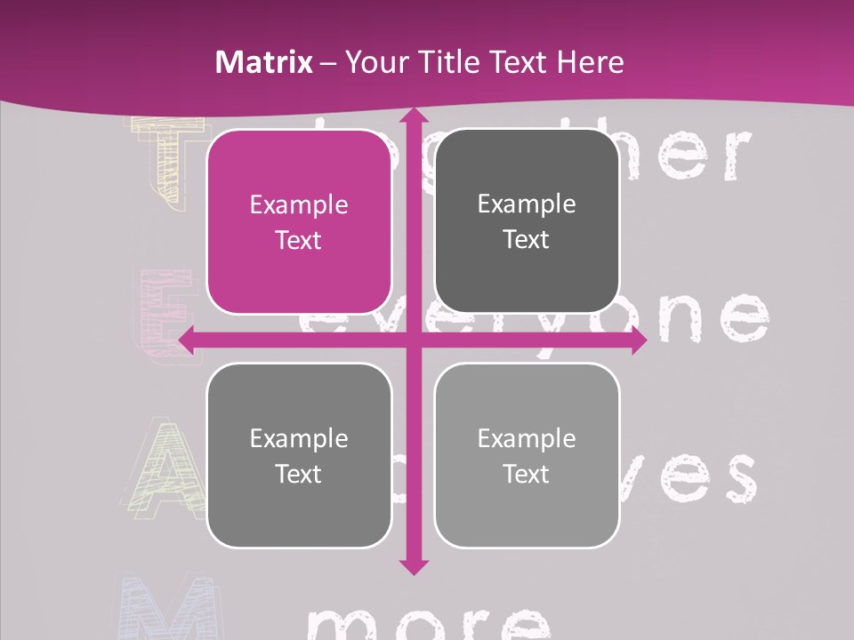 White Innovation Handwriting PowerPoint Template
