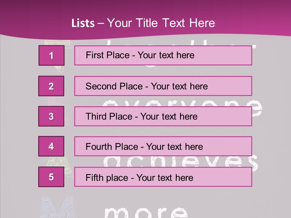 White Innovation Handwriting PowerPoint Template
