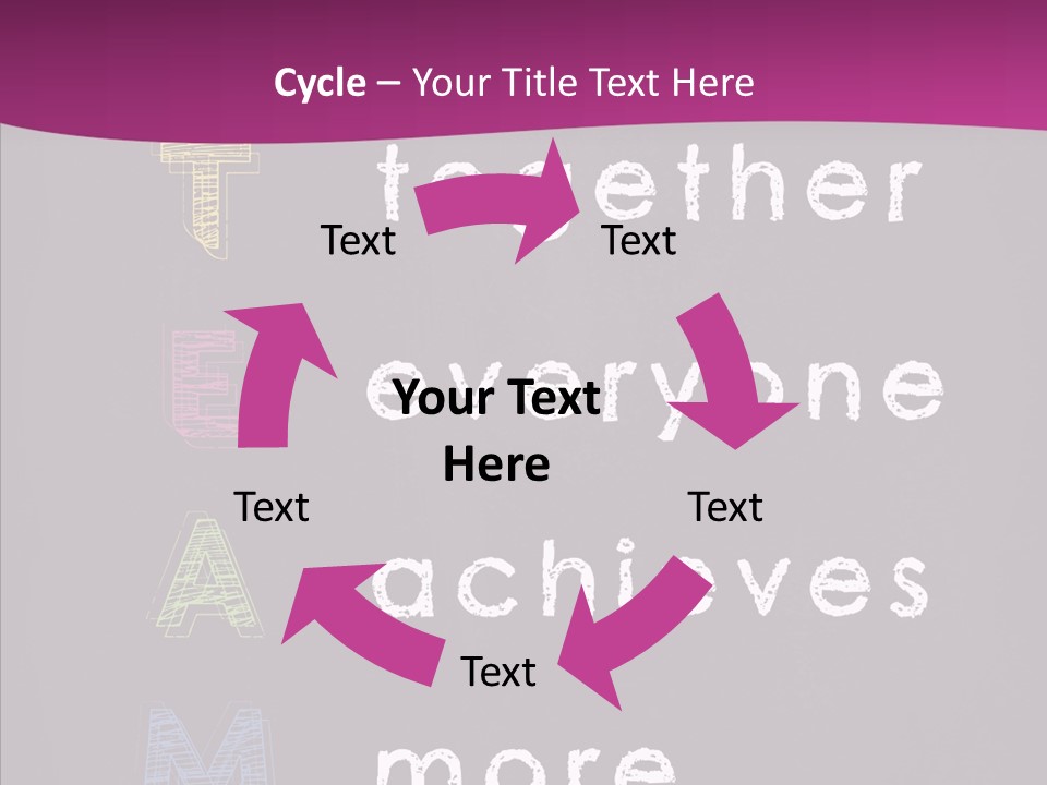 White Innovation Handwriting PowerPoint Template
