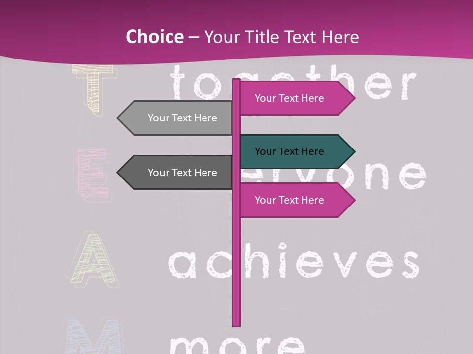 White Innovation Handwriting PowerPoint Template