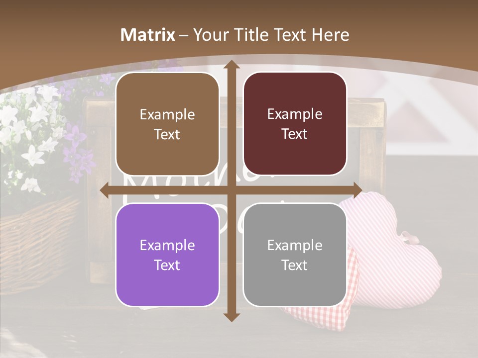 Love Symbol Parent PowerPoint Template