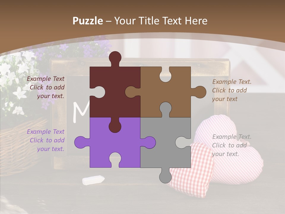 Love Symbol Parent PowerPoint Template