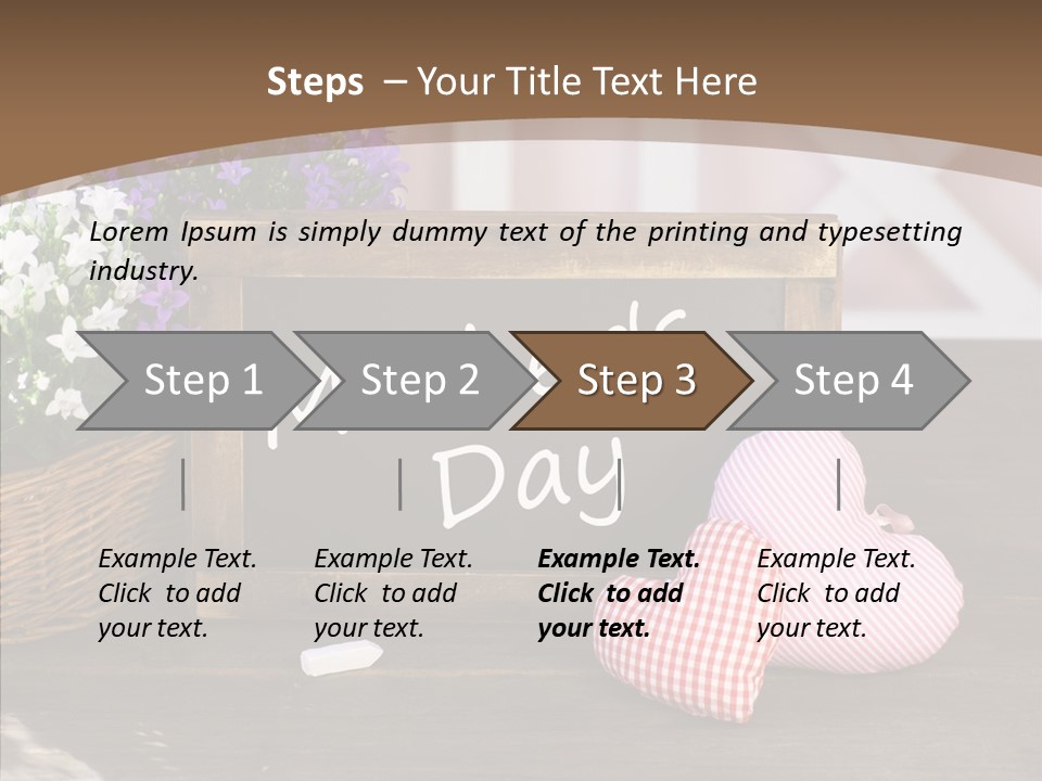 Love Symbol Parent PowerPoint Template