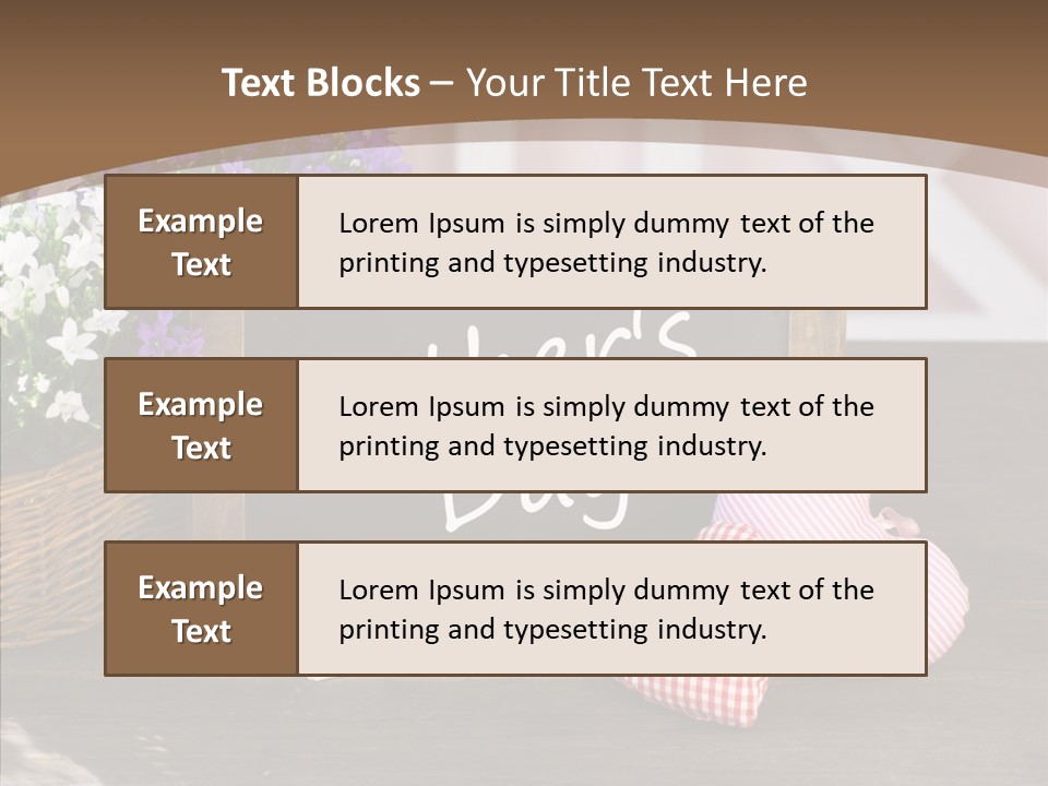 Love Symbol Parent PowerPoint Template