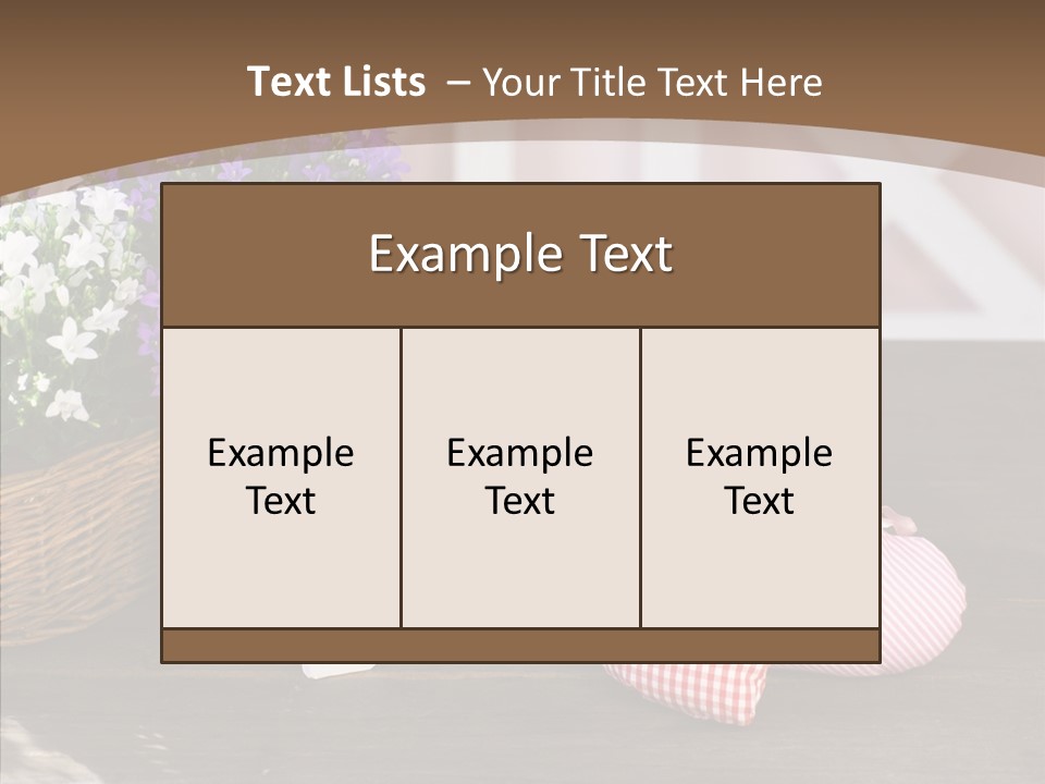 Love Symbol Parent PowerPoint Template