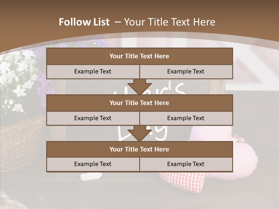 Love Symbol Parent PowerPoint Template