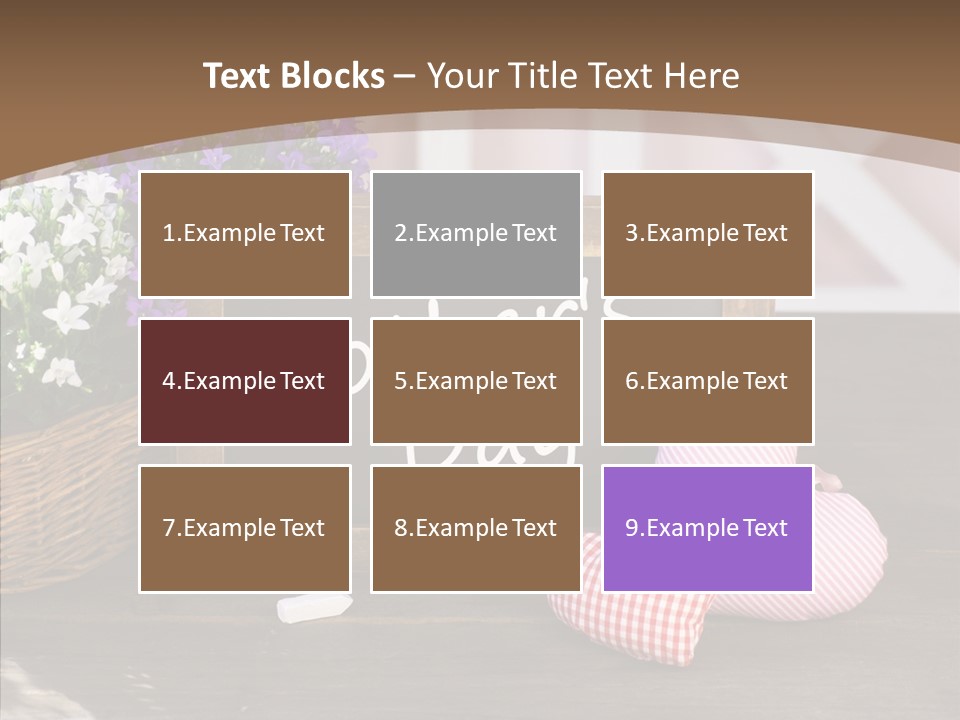 Love Symbol Parent PowerPoint Template