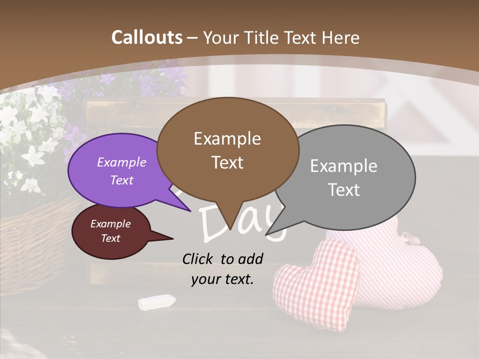 Love Symbol Parent PowerPoint Template