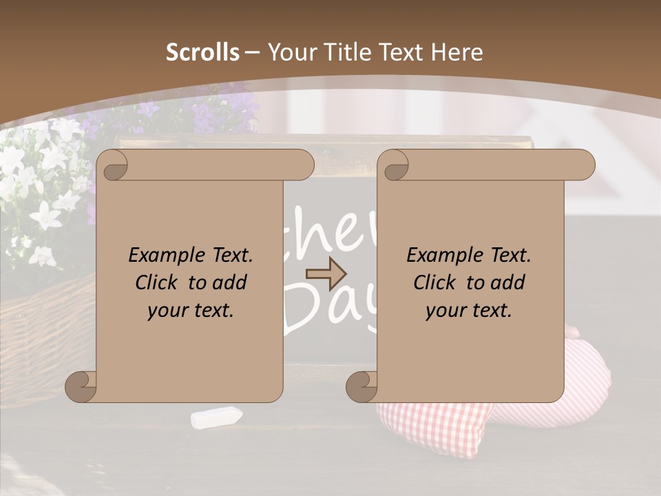 Love Symbol Parent PowerPoint Template