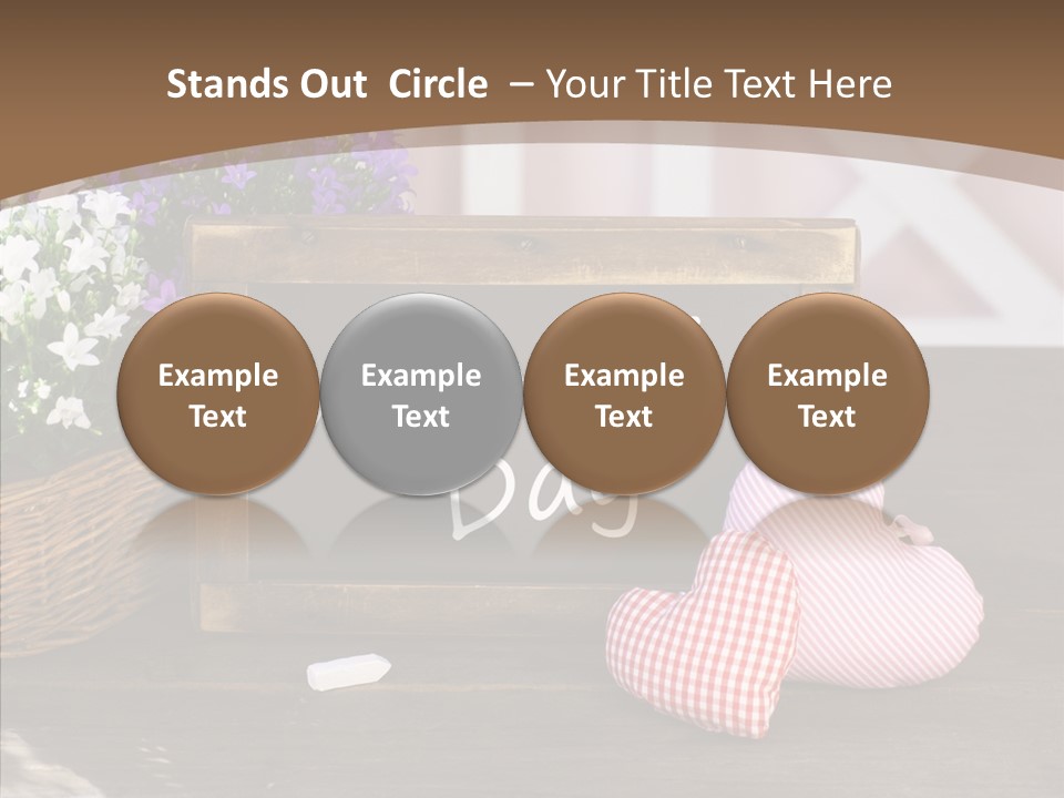 Love Symbol Parent PowerPoint Template