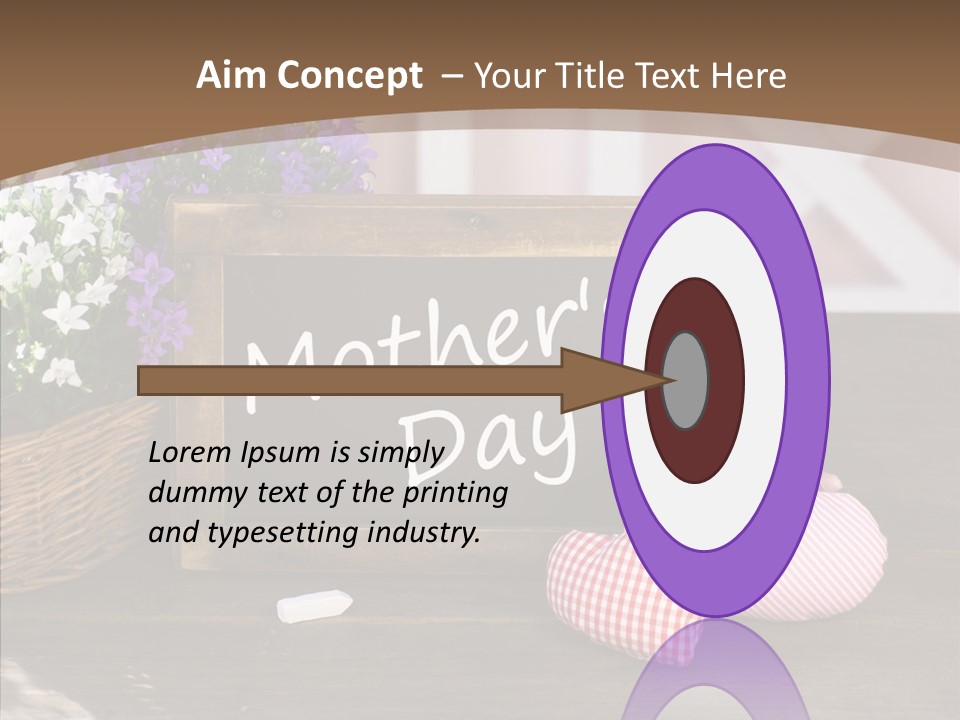 Love Symbol Parent PowerPoint Template