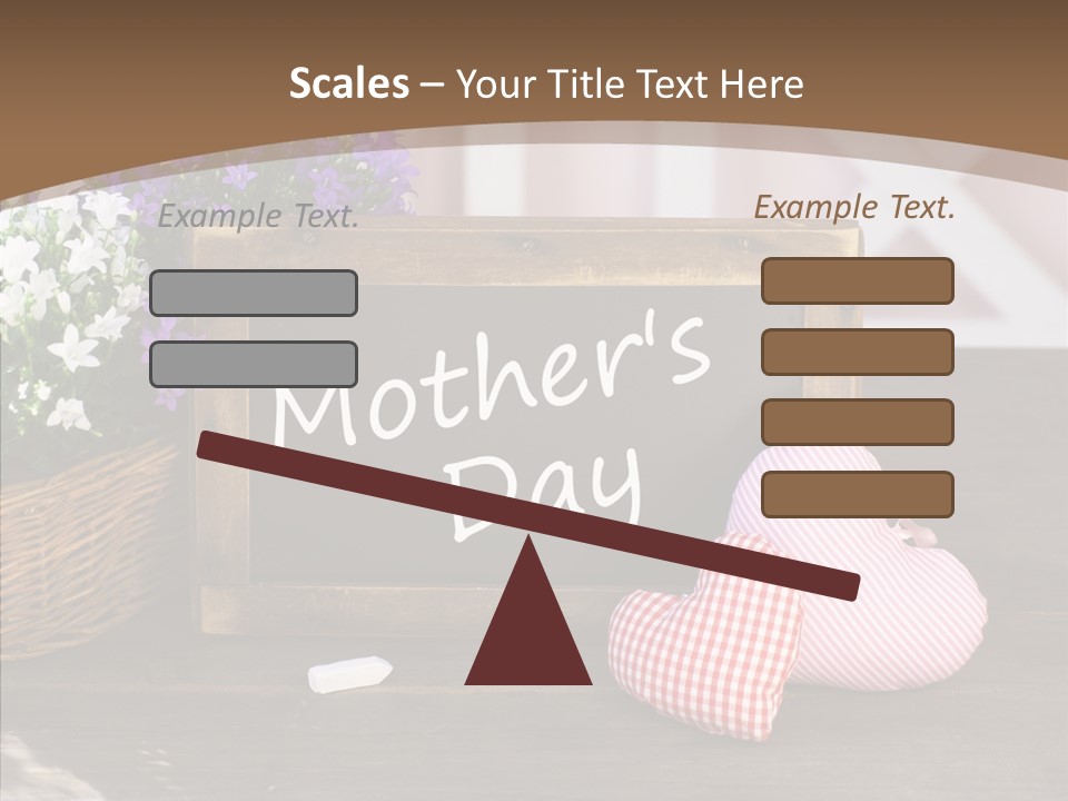 Love Symbol Parent PowerPoint Template