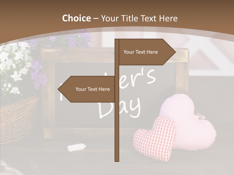 Love Symbol Parent PowerPoint Template