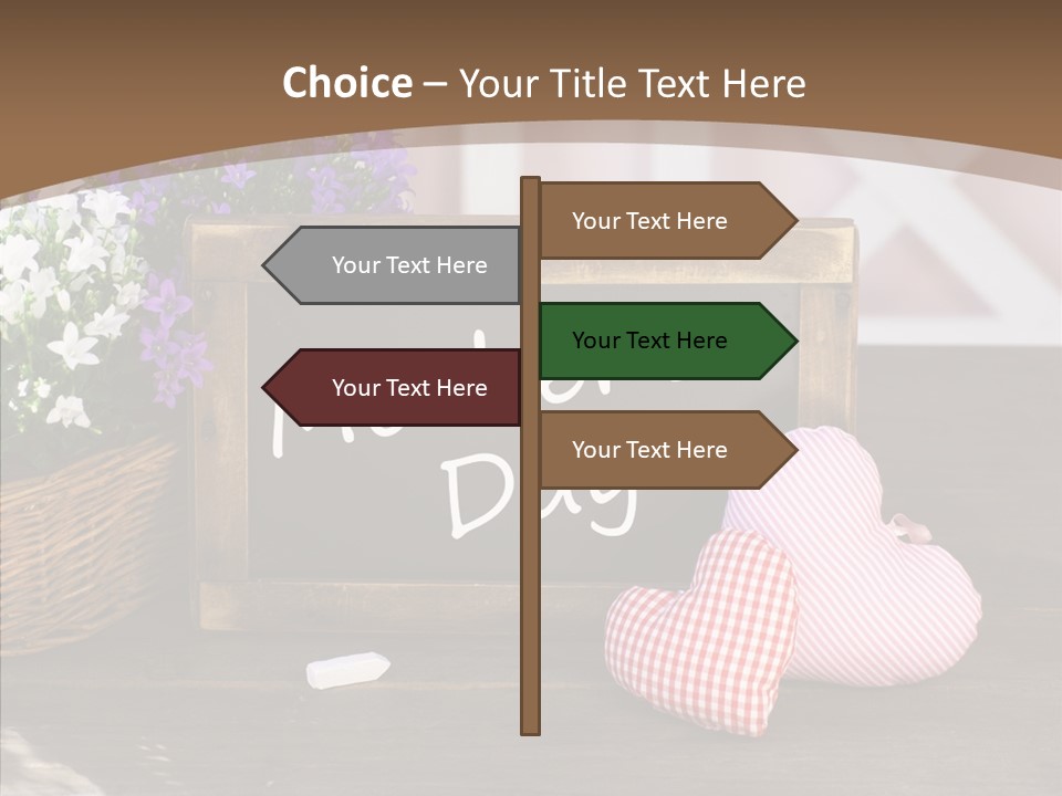 Love Symbol Parent PowerPoint Template