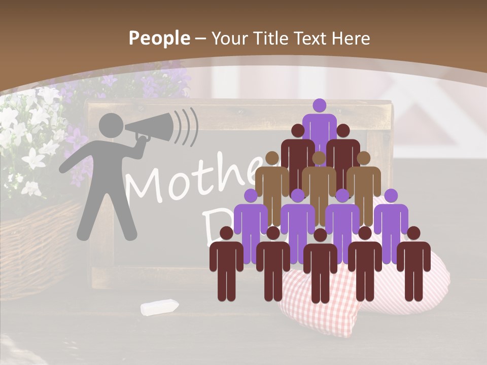 Love Symbol Parent PowerPoint Template