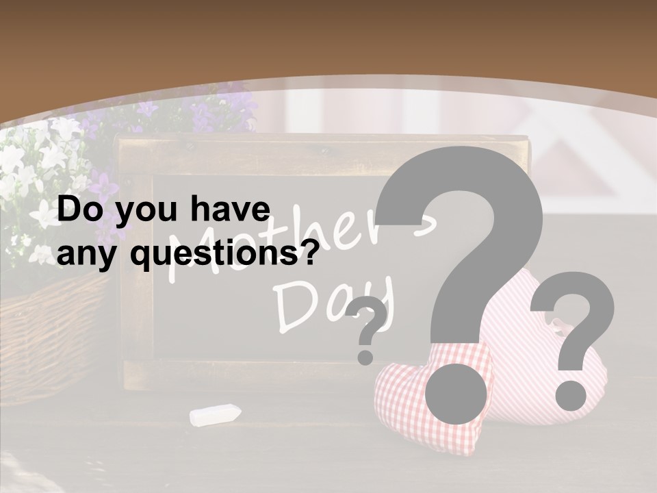 Love Symbol Parent PowerPoint Template