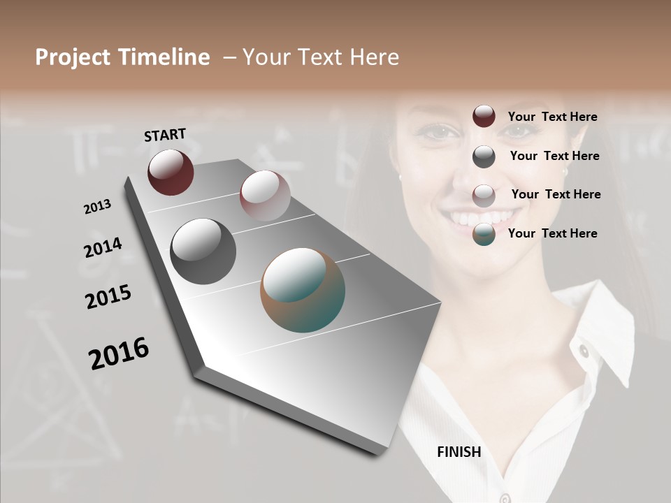 Young Adult Learning Teaching PowerPoint Template
