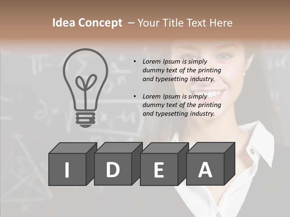 Young Adult Learning Teaching PowerPoint Template