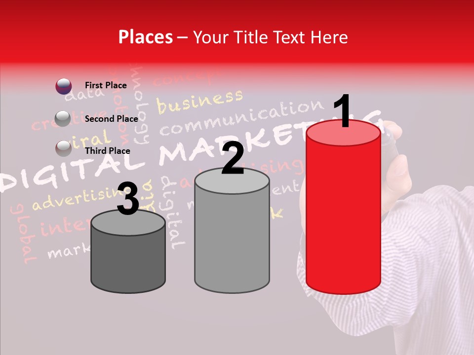 Graphic Management Marketing PowerPoint Template
