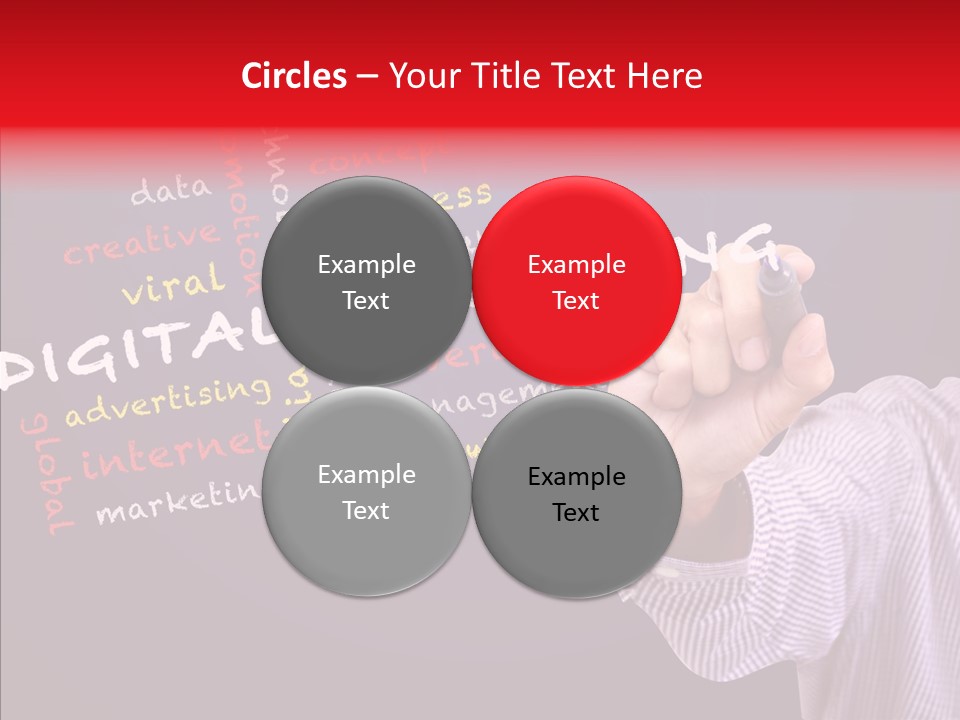 Graphic Management Marketing PowerPoint Template