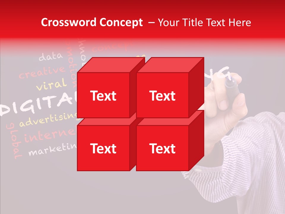Graphic Management Marketing PowerPoint Template