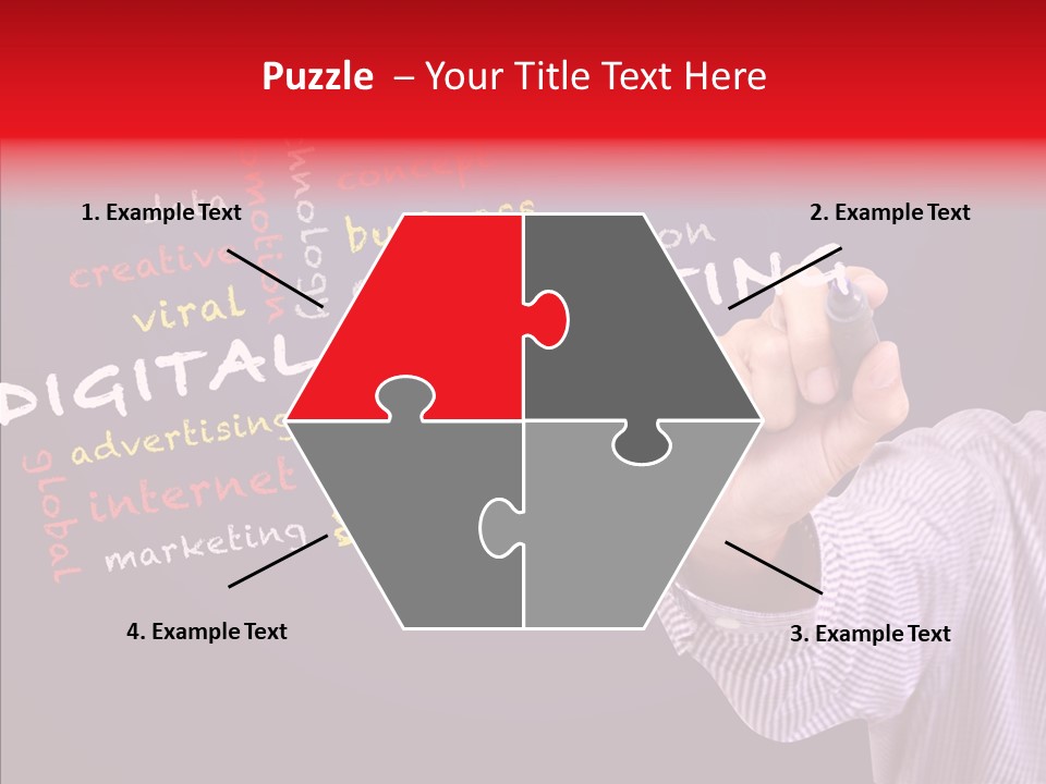 Graphic Management Marketing PowerPoint Template