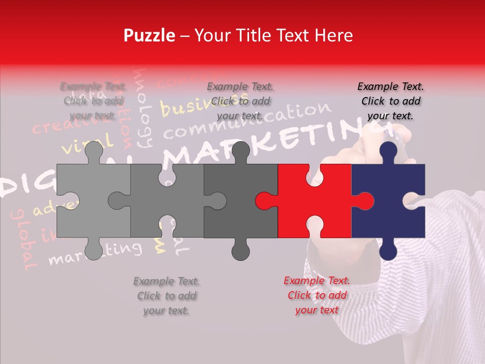 Graphic Management Marketing PowerPoint Template