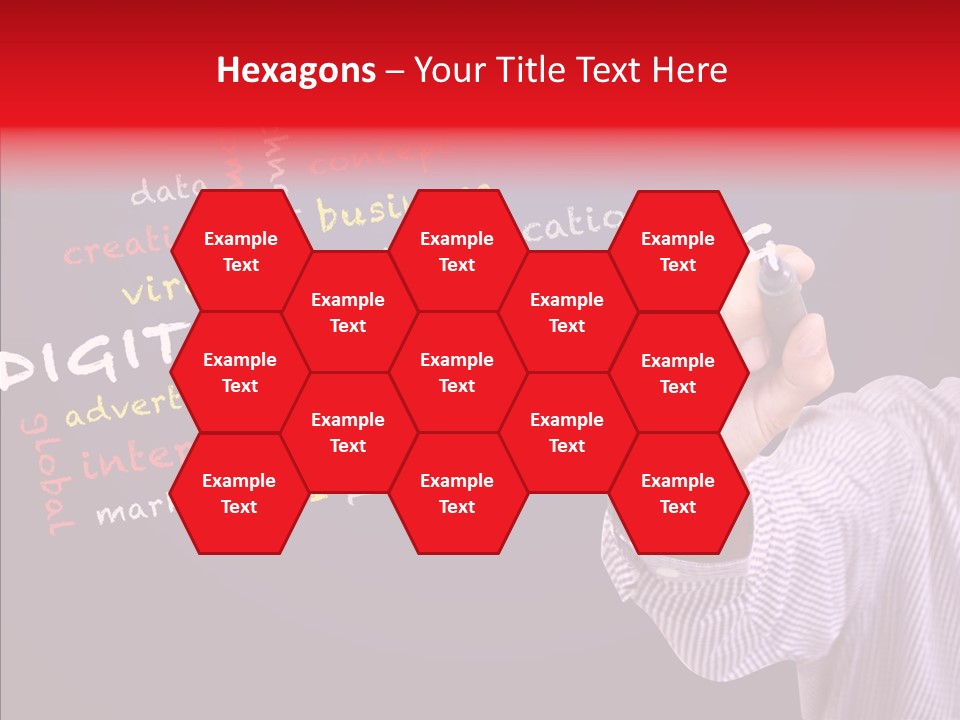 Graphic Management Marketing PowerPoint Template