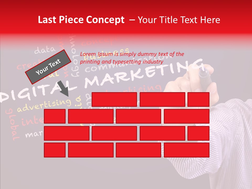 Graphic Management Marketing PowerPoint Template