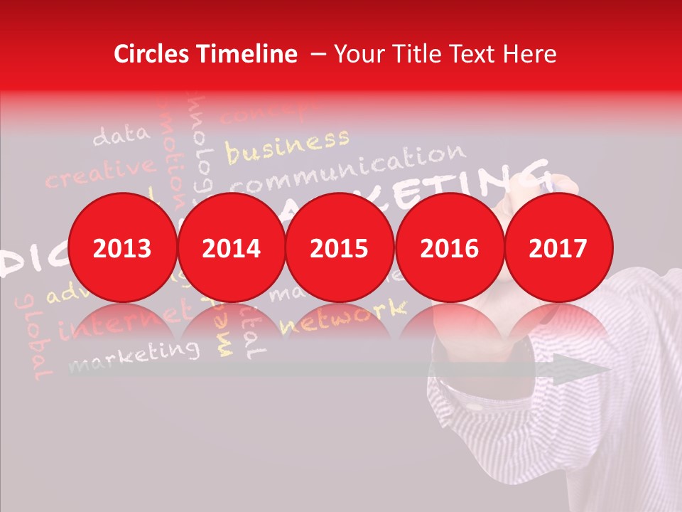 Graphic Management Marketing PowerPoint Template