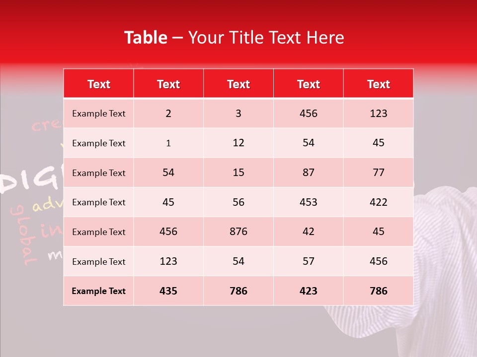 Graphic Management Marketing PowerPoint Template