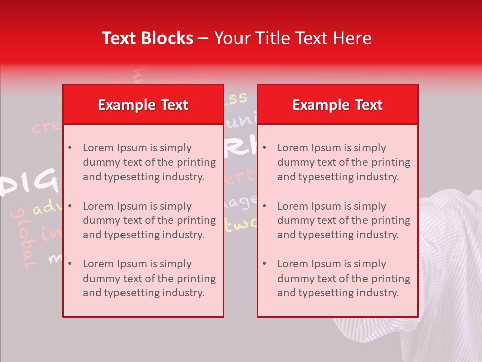 Graphic Management Marketing PowerPoint Template