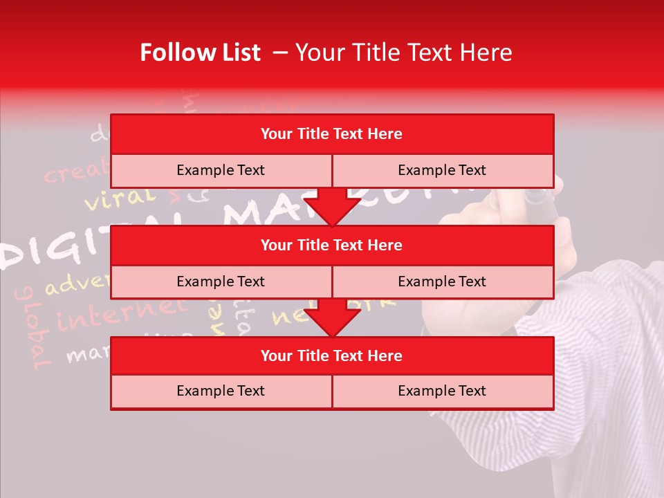 Graphic Management Marketing PowerPoint Template