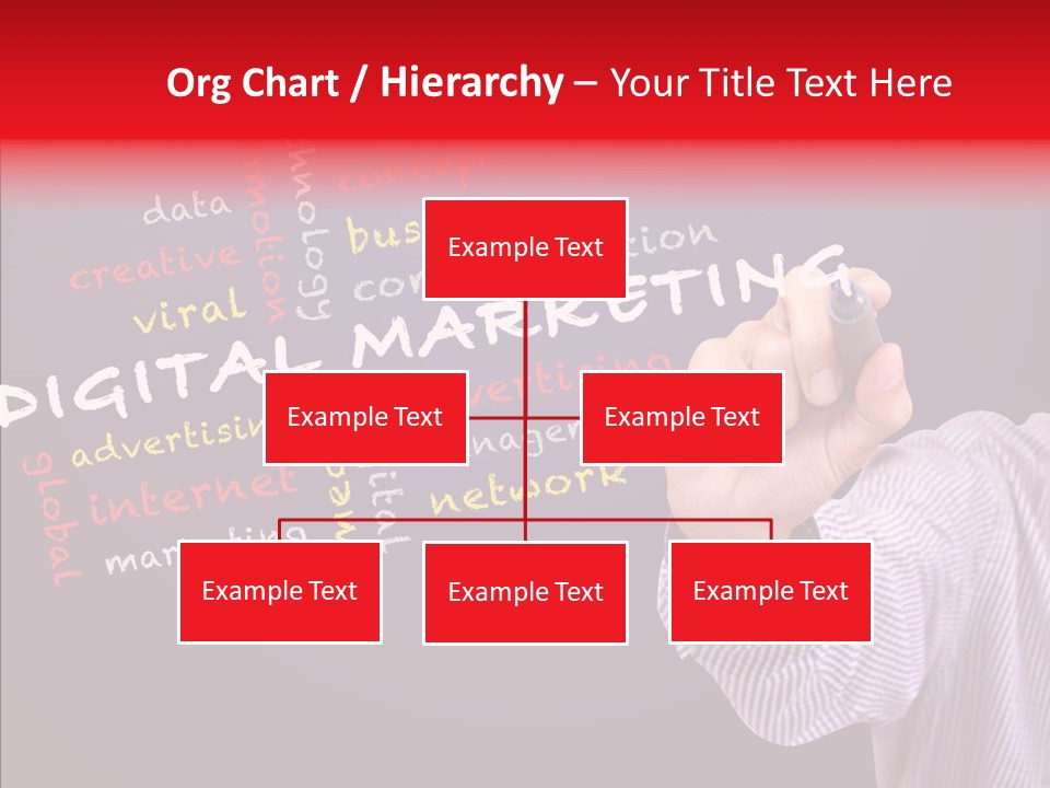 Graphic Management Marketing PowerPoint Template