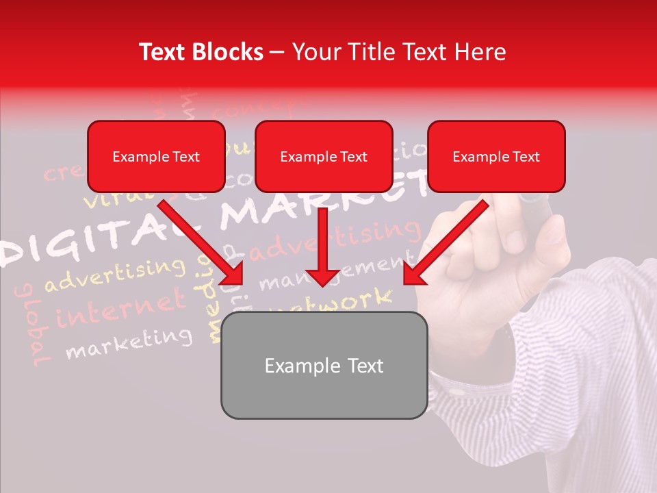 Graphic Management Marketing PowerPoint Template