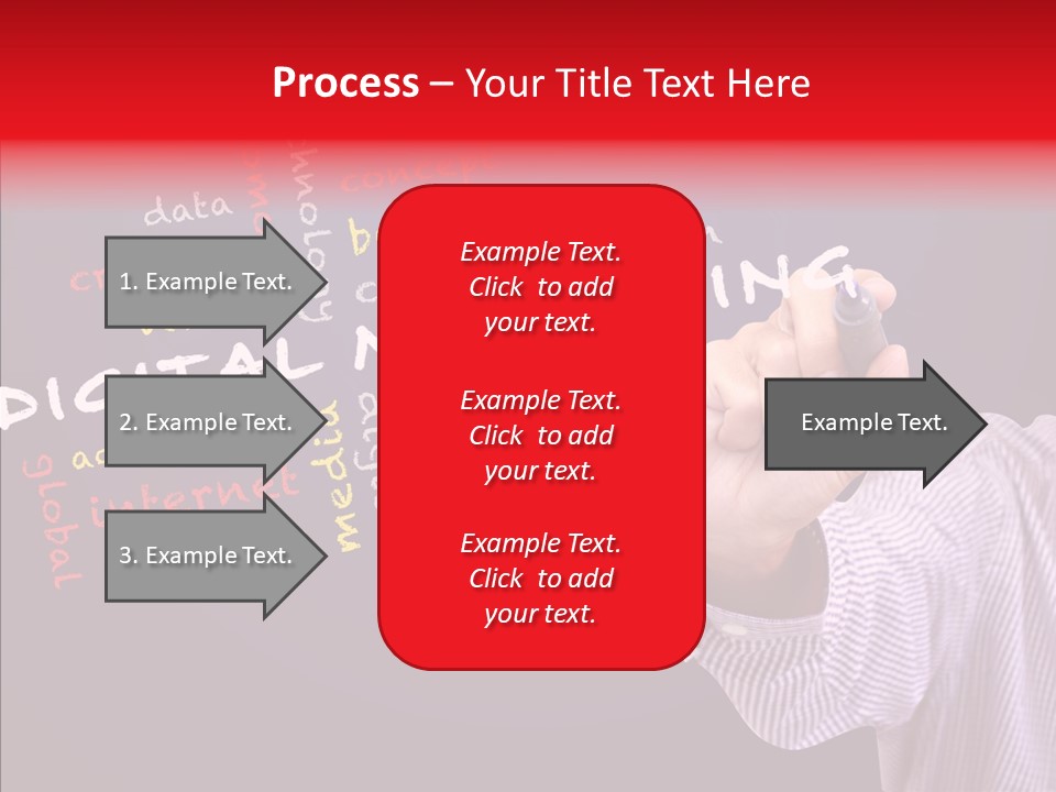 Graphic Management Marketing PowerPoint Template