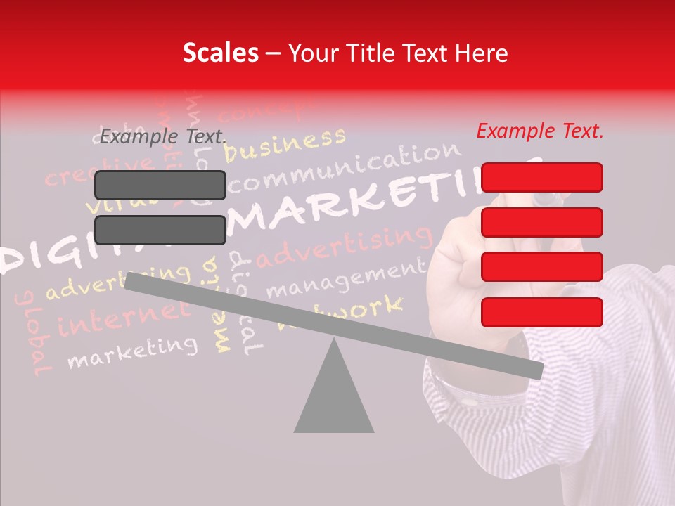 Graphic Management Marketing PowerPoint Template