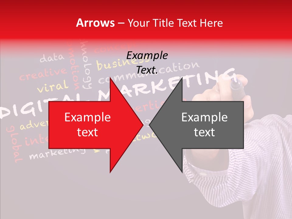 Graphic Management Marketing PowerPoint Template