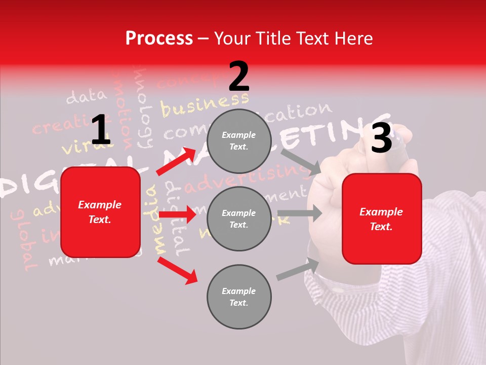 Graphic Management Marketing PowerPoint Template