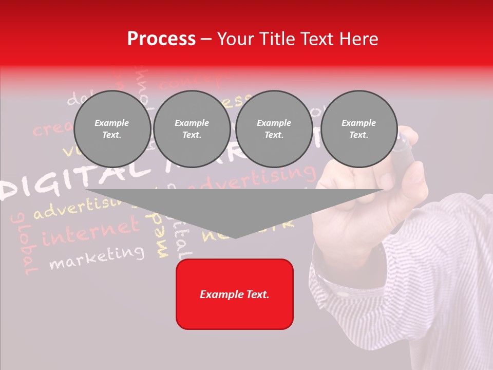 Graphic Management Marketing PowerPoint Template