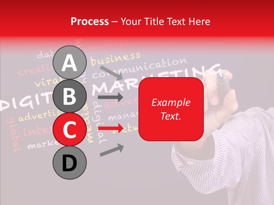 Graphic Management Marketing PowerPoint Template