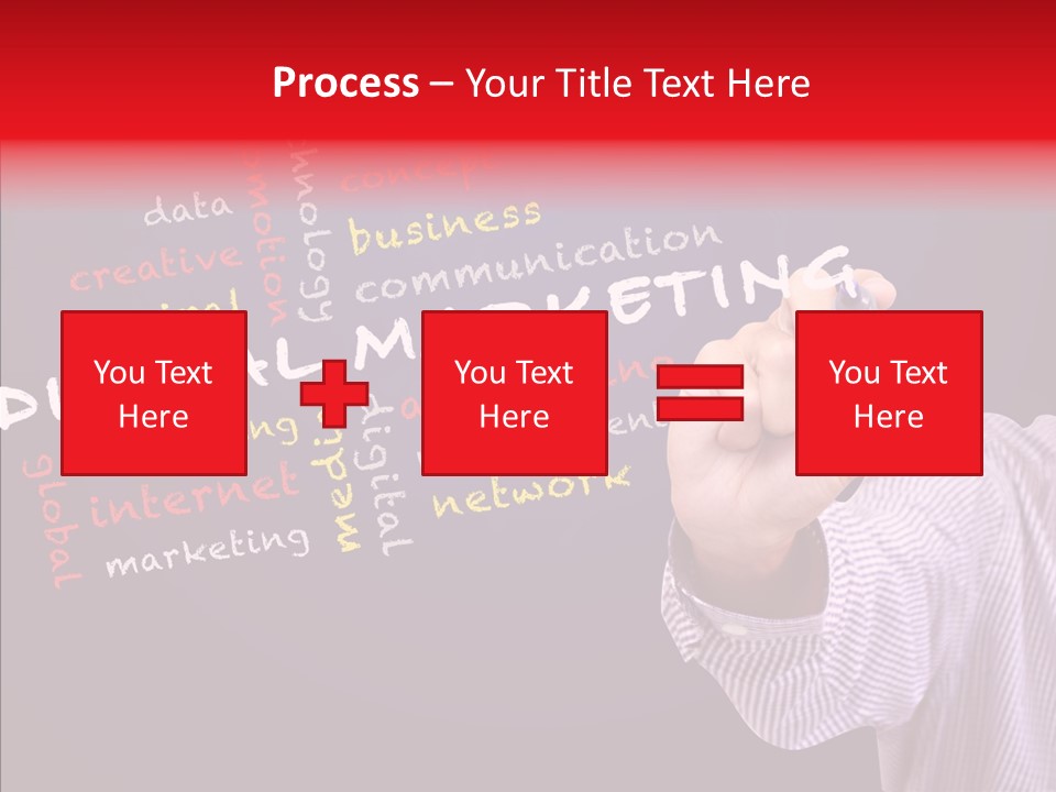 Graphic Management Marketing PowerPoint Template