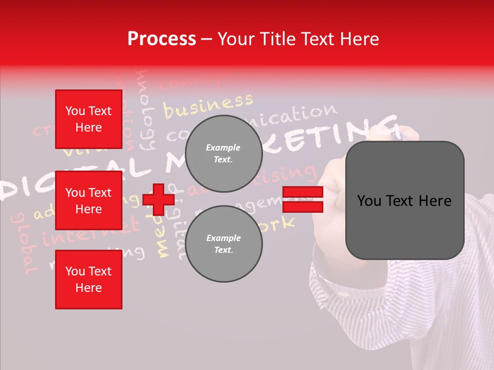 Graphic Management Marketing PowerPoint Template