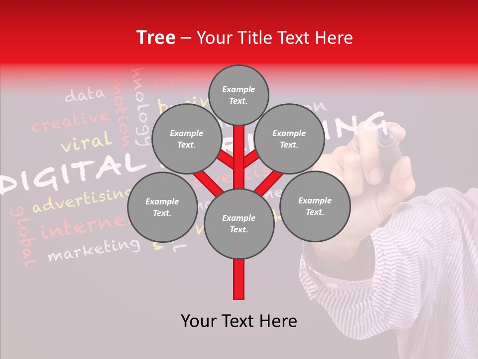 Graphic Management Marketing PowerPoint Template