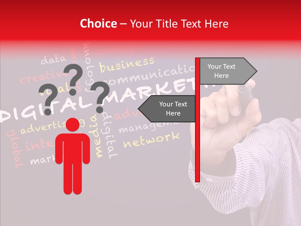 Graphic Management Marketing PowerPoint Template