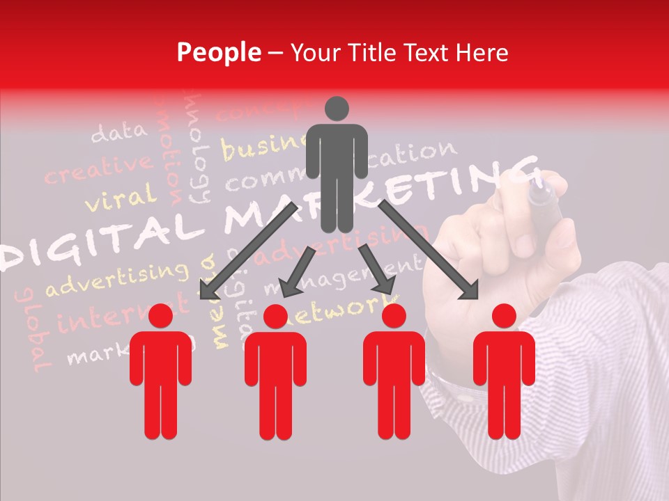 Graphic Management Marketing PowerPoint Template