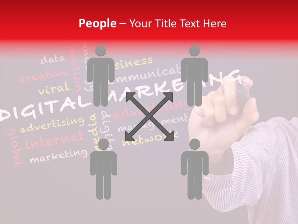 Graphic Management Marketing PowerPoint Template