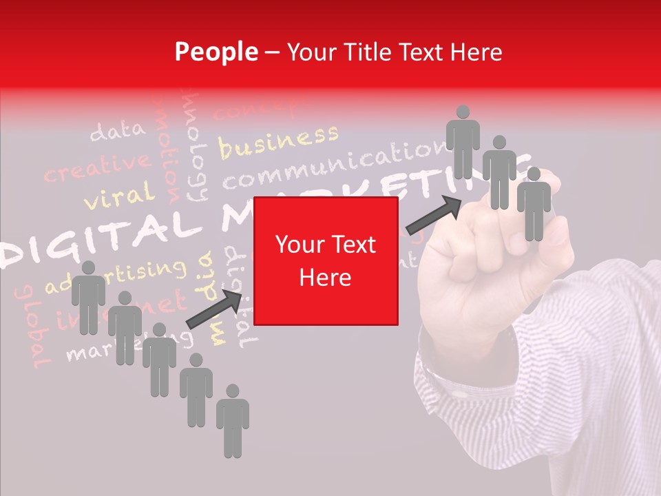 Graphic Management Marketing PowerPoint Template