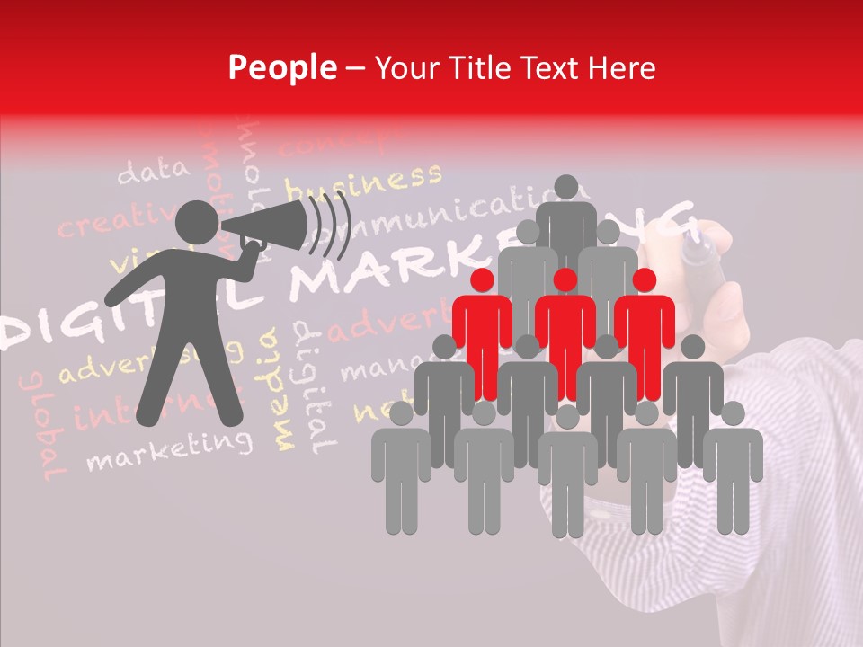 Graphic Management Marketing PowerPoint Template