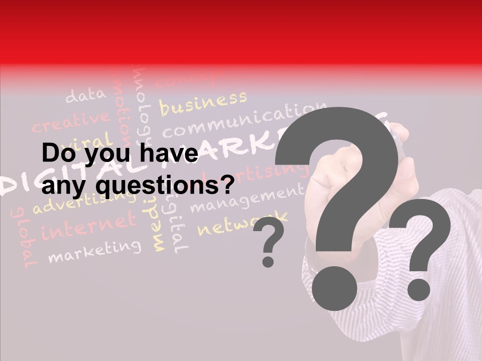 Graphic Management Marketing PowerPoint Template